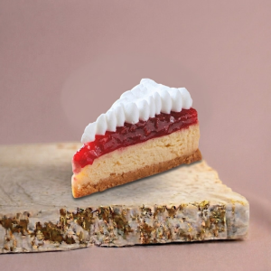 Посен Vegan Cheesecake со малина